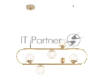 Светильник Ambrella light TR5433/5 GD золото G9/5 max 40W 780*110*1000
