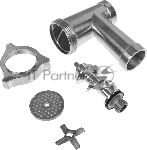 Мясорубка электрическая Bosch MFW 66020 белый/серый, 1800 Вт, 3.0 кг/мин, реверс, защита от перегрузки, насадки - 5, вид 37