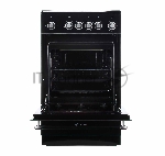 Плита электрическая De Luxe 506004.23ЭС-151 черный, конфорок 4 шт, духовка 60 л, 60 см x 87 см x 60 см, вид 2