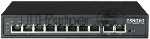Коммутатор Osnovo SW-21000/A(120W), 10×100 Мбит/с (8×PoE), неуправляемый