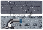 Клавиатура для ноутбука HP Pavilion 15-e черная с рамкой