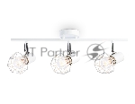Светильник Ambrella light TR8631/3 WH/CH белый/хром E27*3 max 40W 460*91*175