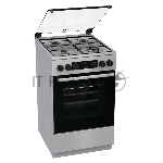 Плита комбинированная Gorenje GK5C61XJ нержавеющая сталь, конфорок 4 шт, духовка 62 л, 50 см x 85 см x 59.4 см