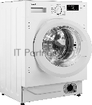 Стиральная машина встраиваемая Weissgauff WMI 6147 Inverter Steam белый, загрузка фронтальная 7 кг, 1400 об/мин, класс A+++, вид 27