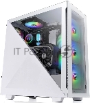 Компьютерный корпус Thermaltake Divider 300 TG ARGb белый без БП ATX 2x120мм 2xUSB 3.0 audio front door bott PSU
