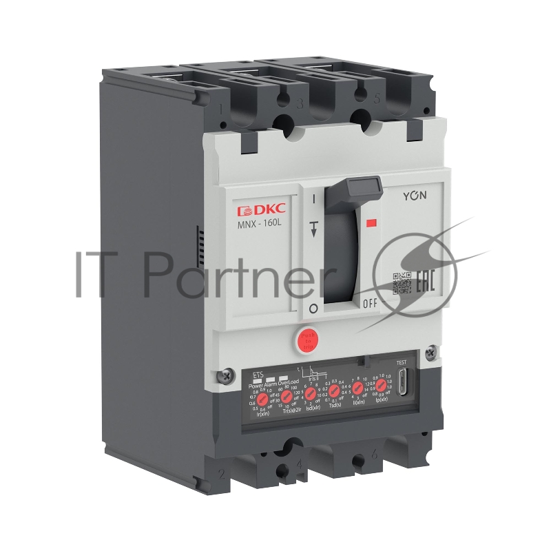 Выключатель автоматический DKC YON pro MNX160L 3P 160A 70kA при AC415V расц. ETS.