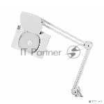 Лупа на струбцине Rexant, квадратная, 5D, с подсветкой 60 SMD LED, сенсорный регулятор яркости, белая