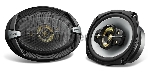 Колонки автомобильные JVC CS-DR695HP 4Ом 15x23см (6x9дюйм) (ком.:2кол.) коаксиальные пятиполосные