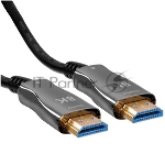 Кабель HDMI Wize AOC-8K-HM-HM-80M оптический, 80 м, 8K/60HZ, 4:4:4, v.2.1, ARC, 19M/19M, черный, коробка