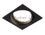 Светильник Ambrella light TN6657 BK черный IP44 GX53 110*110*48