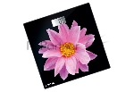 Весы напольные Centek CT-2416 (Pink Flower) электронные 180кг, 0,1кг, LCD 45x28, размер 26х26см