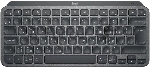 Клавиатура беспроводная Logitech MX Keys Mini (920-010501), USB, Bluetooth/Радиоканал, темно-серый/черный