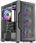 Компьютерный корпус 1STPLAYER TRILOBITE T7-P черный ATX 4x120мм LED fans T7-P-BK-4F1