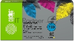 Картридж струйный Cactus CS-P2V70A №730 желтый (300мл) для HP Designjet T1600/1700/2600