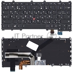 Клавиатура для ноутбука Lenovo IBM ThinkPad Yoga 260, Yoga 370 черная