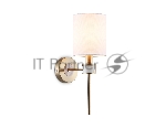 Настенный светильник Ambrella light LH72375 DBS/WH темная латунь/белый E14 max 40W 190*120*370