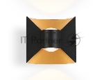 Светильник Ambrella light ST4472 BK/GD черный/золото LED 4200K 6W IP54 92*98*55