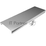 Крышка для лотка осн.100 L3000 сталь 0.55мм "ПЛЮС" KLplus100-0.55-3000 оцинк. КМ PL0391