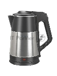 Чайник электрический BACKMAN BM-TEA 727 2,3 л, 2200 Вт, серебристый/черный