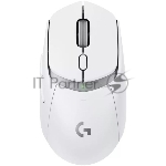 Мышь беспроводная Logitech G309 Lightspeed белый, 25600 dpi, радиоканал, Bluetooth, USB, кнопки - 6