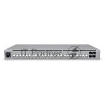 Kоммутатор PoE в стойку Ubiquiti UniFi Switch Pro HD 24 PoE, 22х 2.5G RJ45, 2х 10G RJ45, 4х 10G SFP+, раздача 600 Вт