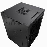 Шкаф серверный напольный Cabeus ND-05C-47U80/100-BK IP20, 47U, 2277х800х1000 мм (ВхШхГ), дверь: перфорация, боковая панель: сплошная, разборный, чёрный, вид 5