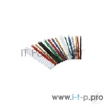Пружины для переплета пластиковые Fellowes Lamirel LA-7866902 8мм черный 100 шт