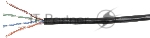 Витая пара U/UTP кат.5E 4x2x24AWG LSZH черный (305м) ITK LC3-C5E04-129
