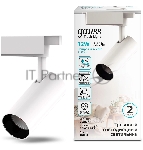 Светильник GAUSS трековый цилиндр 12W 950lm 4000K 180-220V IP20 55*190мм белый LED 1/40 TR064