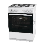 Плита комбинированная Gorenje GK6A40WFFM белый, конфорок 4 шт, духовка 71 л, 60 см x 85 см x 60 см, вид 6