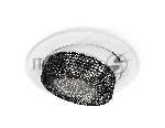 Комплект встраиваемого поворотного светильника Ambrella light XC7651061 SWH/BK белый песок/тонированный MR16 GU5.3 (C7651, N7192)
