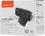 Веб-камера Creative Live! Cam Sync V3 2560x1440, 30 кадр/с, USB, микрофон, шторка приватности, автофокус, крепление на мониторе, вид 16