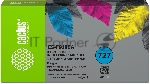 Картридж струйный Cactus CS-F9J80A 727 серый (300 мл) для HP Designjet T920/T930/T1500/T1530/T2500/T2530