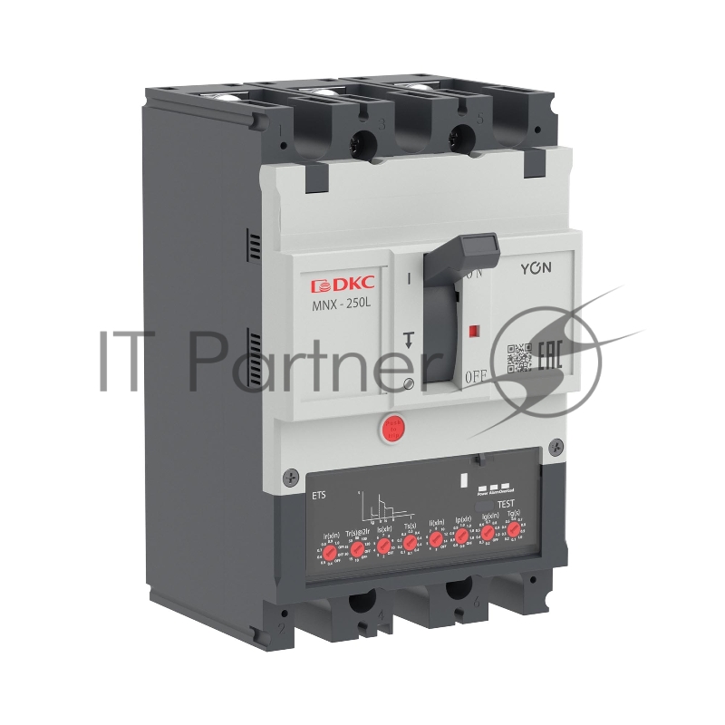 Выключатель автоматический DKC YON pro MNX250L 3P 250A 70kA при AC415V расц. ETS.