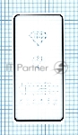 Защитное стекло "Полное покрытие" для Huawei P40 черный