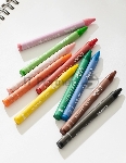 Восковые мелки Deli EC20820 Colorun 24 цвета, картонная коробка с европодвесом