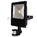 Прожектор GLANZEN FAD-0013-50 светодиодный c датчиком движения 50Вт 6000 к sip
