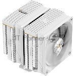 Кулер Ocypus Iota A62 WH Iota-A62-WH белый 120мм алюминий+медь 2000rpm 29db 4-pin 260W 158мм