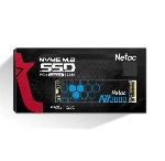 Накопитель SSD Netac NV3000, 2Tb, PCIe 3.0 x4, M.2 2280, NVMe, R/W 3100/2100, с радиатором