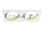 Светильник Ambrella light TN6659/2 WH белый IP44 GX53/2 220*110*48