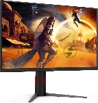 Монитор 27" AOC Q27G4ZD QD-OLED 2560x1440, 240 Гц, 0.03 мс, 16:9, 1000 кд/м² (пиковая), DisplayHDR True Black 400, DP 1.4, HDMI 2.0, USB Hub (4x USB 3.2), 3.5 Jack, Adaptive-Sync, черный, вид 41