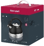Чайник для плиты металлический Rondell Walzer RDS-1827 2.7 л. черный, вид 11
