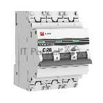 Автоматический выключатель EKF mcb4763-3-20C-pro 3P 20А (C) 4,5kA ВА 47-63 EKF PROxima