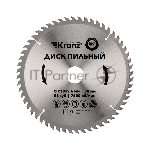 Диск пильный 210 мм х 56 зуб х 30 мм Kranz