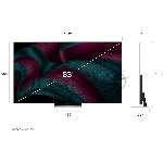 Телевизор LG 83" OLED83C5RLA черный/серебристый OLED UHD 144Hz Smart TV 4GB/16GB