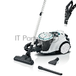 Пылесос Bosch BGS41HYG1 белый, 550 Вт, уборка сухая, пылесборник контейнер, 2.4 л