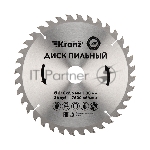 Диск пильный 210 мм х 36 зуб х 30 мм Kranz