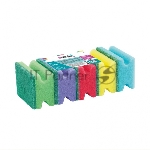 Губки для посуды профильные, 87x65x40 мм, 5 шт., HomePalisad
