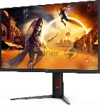 Монитор 27" AOC Q27G4ZD QD-OLED 2560x1440, 240 Гц, 0.03 мс, 16:9, 1000 кд/м² (пиковая), DisplayHDR True Black 400, DP 1.4, HDMI 2.0, USB Hub (4x USB 3.2), 3.5 Jack, Adaptive-Sync, черный, вид 40