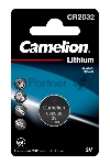 Элемент питания литиевый Camelion CR CR2032 BL-1 (блист.1шт)